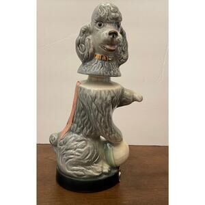 1970 Penny Poodle Jim Beam Bourbon Decanter vintage (empty)